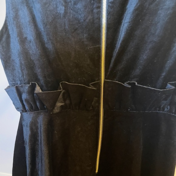 Elegant Black Queen Bee Ruffle Shift Dress Ted Baker NWT - Picture 12 of 16